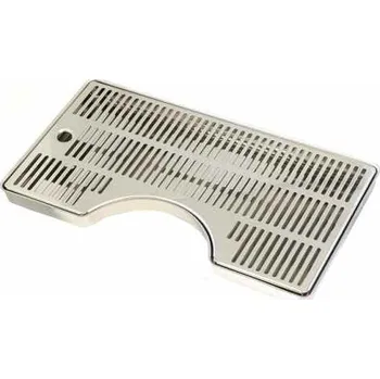 Miska pro psa Odkapní miska 400x220mm s výřezem pro stojan D130