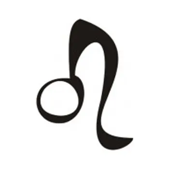 Samolepící dekorace Samolepka na zeď Znamení zvěrokruhu znak Lev (dekorace na zeď)