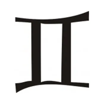 Samolepící dekorace Samolepka na zeď Znamení zvěrokruhu znak Blíženci (dekorace na zeď)