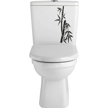 Samolepící dekorace Samolepka na WC Bambus (dekorace do bytu)