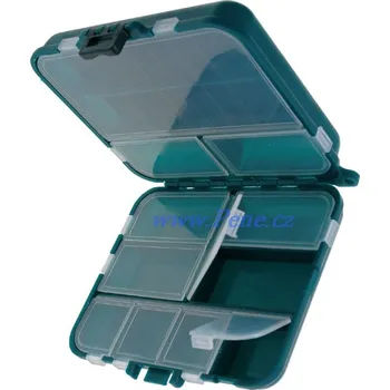 Pouzdro na rybářské vybavení JSA fish Rybářská krabička dvojdílná hranatá na háčky Carpsystem