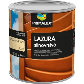Lak na dřevo Primalex LAZURA SILNOVRSTVÁ - 0020 kaštan 5 l