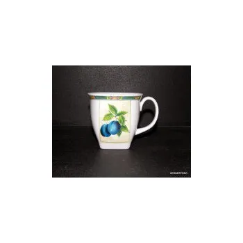 Leander Loučky Hrnek hranatý 80H 0,33l. bílý.