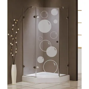 Samolepící dekorace Samolepka na sprchový kout - Bubliny