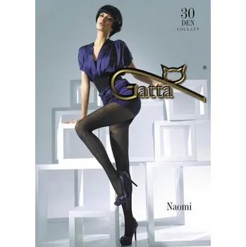 Dámské punčochy NAOMI 04 30den-punčochové kalhoty Gatta nero-černé