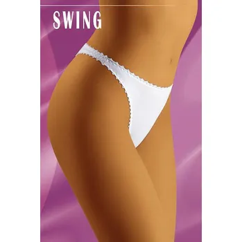 Dámské oblečení Wolbar Swing Tanga white-bílá S