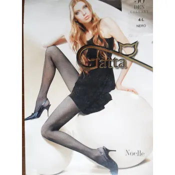 Dámské punčochy NOELLE 02 30den-punčochové kalhoty Gatta nero-černé 3-M