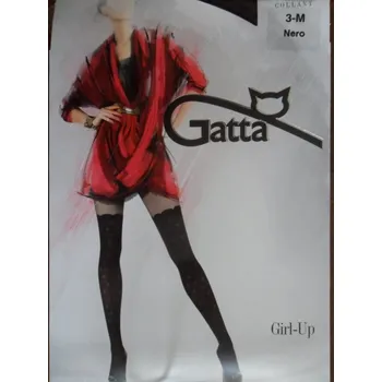 Dámské punčochy Gatta Girl - up 21 20 den Punčochové kalhoty nero-černé