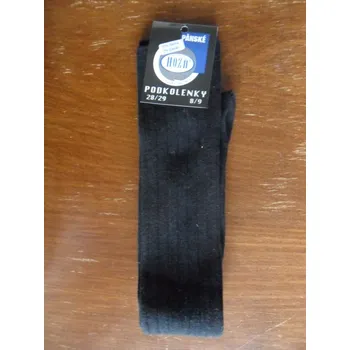 Dámské ponožky HOZA-dámské podkolenky s elastanem černé 39-42 (26-28)