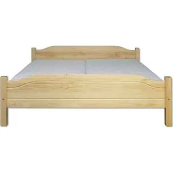 Postel Postel z masivu LK 101 - Dvojlůžko z masivu borovice