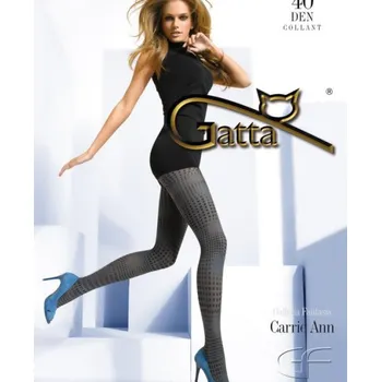 Dámské punčochy CARRIE ANN 13 40den-punčochové kalhoty Gatta topino-šedé 2-S
