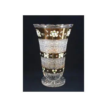 Váza Tom Crystal Bohemia Váza křišťálová broušená 80838/57111/405 40cm