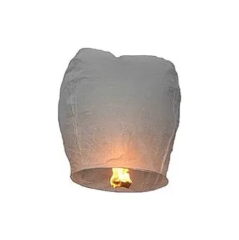 Party dekorace Lampiony štěstí - bílá 1000 ks