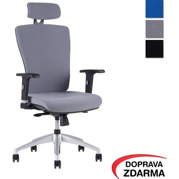 Nábytek Židle Halia s podhlavníkem Šedá