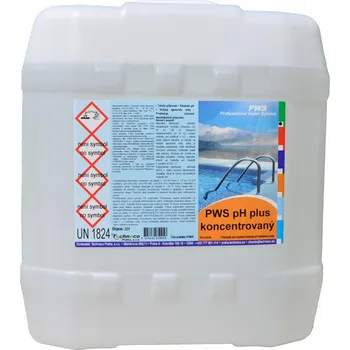 Bazénová chemie PWS pH plus koncentrovaný 35 kg - 30 l