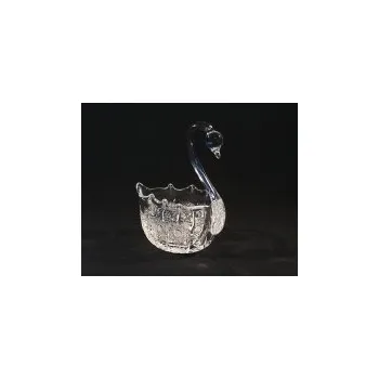 Váza Tom Crystal Bohemia Labuť křišťálová broušená 35017/57001/116 12cm.