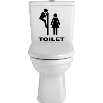 Samolepící dekorace Samolepka na WC Šmírák (dekorace do bytu)