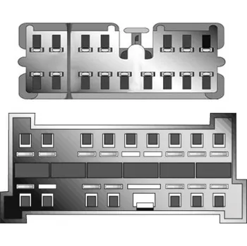 Handsfree Kabeláž pro HF PARROT/OEM Hyundai 02-05, KIA -2005