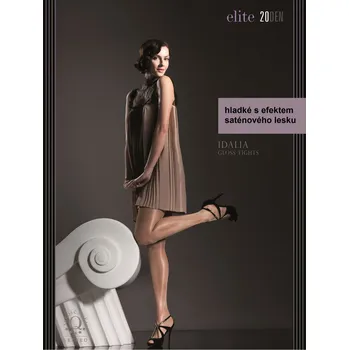 Dámské punčochy Dámské punčocháče se saténovým leskem Idalia 20 DEN - grey - vel. 4=L