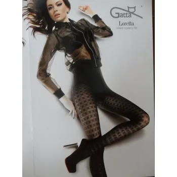 Dámské punčochy Gatta Loretta 86 50 den Punčochové kalhoty nero-černé 2-S