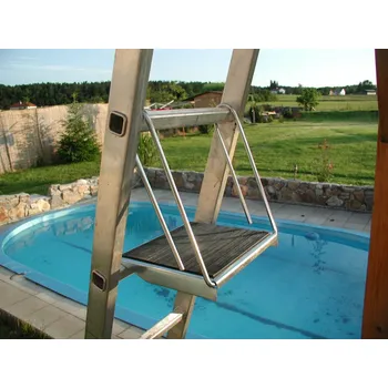 Příslušenství pro stavební techniku ELKOV Nášlapná plošinka pro žebřík vnitřní