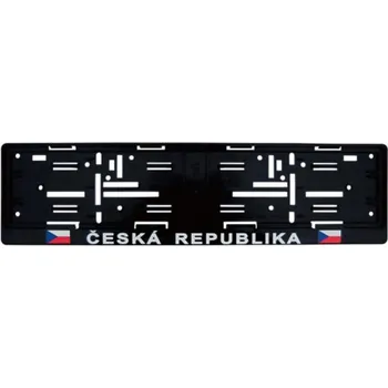 Držák SPZ RÁMEČEK POD SPZ - SPZ s vlajkou