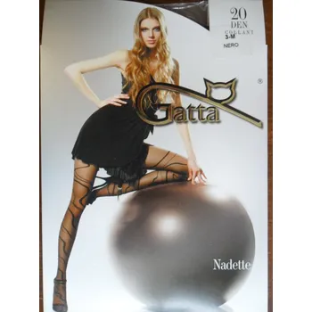 Dámské punčochy NADETTE 04,20den-punčochové kalhoty Gatta nero-černé 3-M