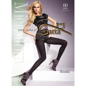 Dámské punčochy Gatta Rosalia 60 den Punčochové kalhoty marsala