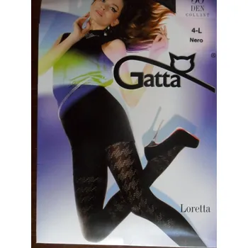 Dámské punčochy Gatta Loretta 87 50 den Punčochové kalhoty nero-černé