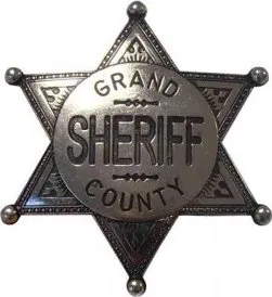 Odznak šerifa okresu Grand I.