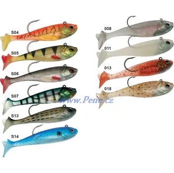 Umělá nástraha ICE fish Vláčecí ryba s háčkem 12cm - 28g
