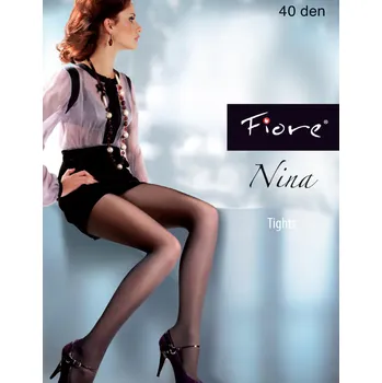 Dámské punčochy Fiore Nina 40 den Punčochové kalhoty 5-XL