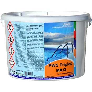 Bazénová chemie PWS Triplex MINI 10kg