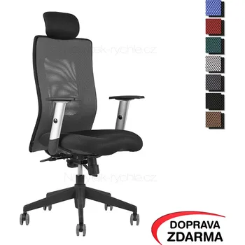 Nábytek Židle Calypso XL SP4 Antracit - Podhlavník pevný