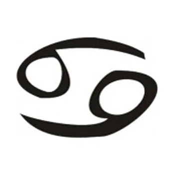 Samolepící dekorace Samolepka na zeď Znamení zvěrokruhu znak Rak (dekorace na zeď)