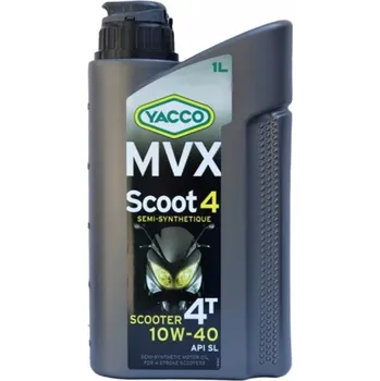 Motorový olej Yacco MVX Scoot 4T 10W-40 1 l