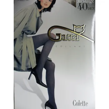 Dámské punčochy Gatta Colette 40 den Punčochové kalhoty melange-nero