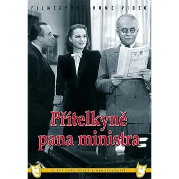 DVD film DVD Přítelkyně pana ministra (1940)