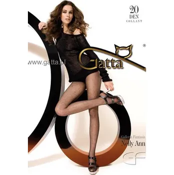Dámské punčochy NELLY ANN 04 20den-punčochové kalhoty Gatta nero-černé