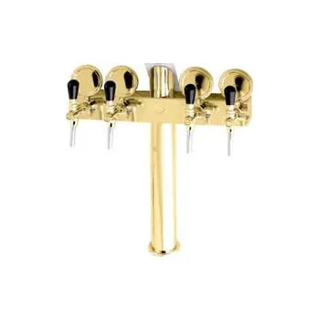 Výčepní pípa Výčepní stojan LINDR T4 plus zlato