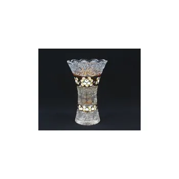 Váza Tom Crystal Bohemia Váza křišťálová broušená 80029/57111/255 25,5 cm.