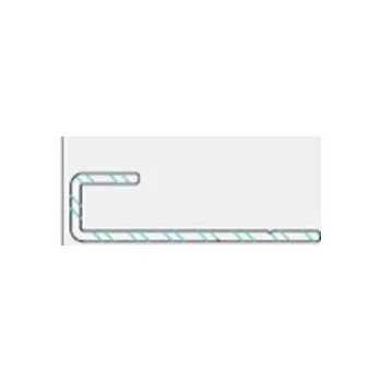 Deuceninck WPC Počáteční hliníkový profil