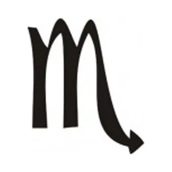 Samolepící dekorace Samolepka na zeď Znamení zvěrokruhu znak Štír (dekorace na zeď)