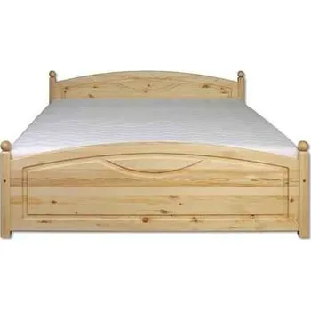 Postel Postel z masivu LK 103 - Dvojlůžko z masivu borovice
