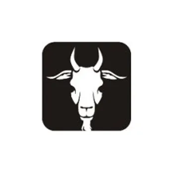 Samolepící dekorace Samolepka na zeď Znamení zvěrokruhu Kozoroh znak (dekorace na zeď)