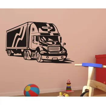 Samolepící dekorace Samolepka na zeď Nákladní automobil (dekorace na zeď)