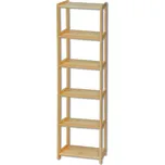 Drewmax RG121 dřevěný regál masiv borovice