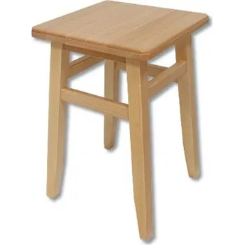 Taburet Drewmax KT249 dřevěná taburetka masiv buk