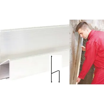 Vodováha Stahovací lať H-PROFIL - 150 cm