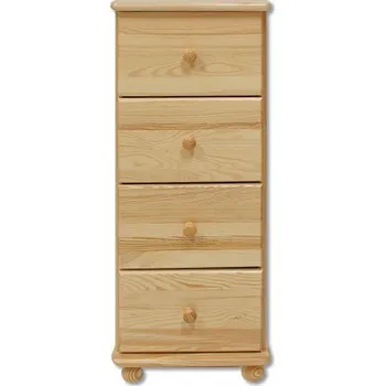 Komoda Drewmax KD112 dřevěná komoda masiv borovice
